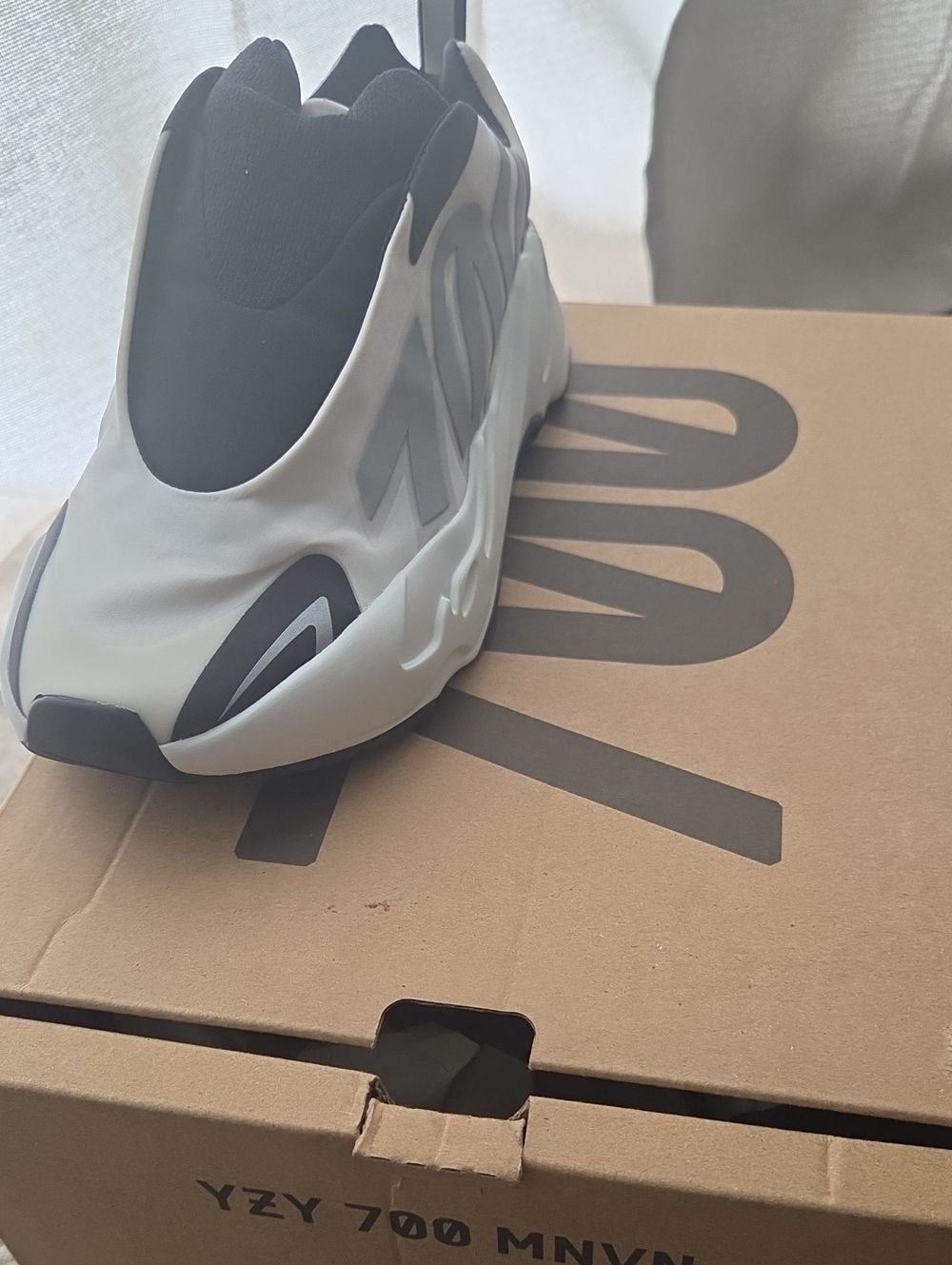 Yeezy 700 MNVN in White and Black